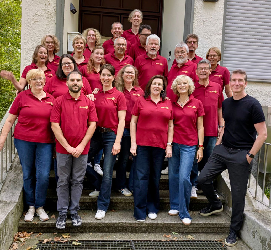 Gruppenfoto Chor Unerhrt September 2025